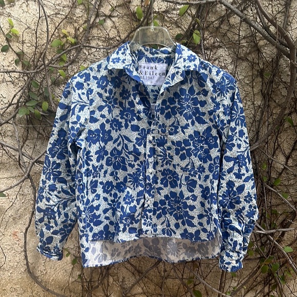 Frank & Eileen Floral Print Button Up Shirt - Picture 11 of 11